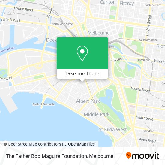 The Father Bob Maguire Foundation map