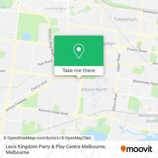 Leo's Kingdom Party & Play Centre Melbourne map