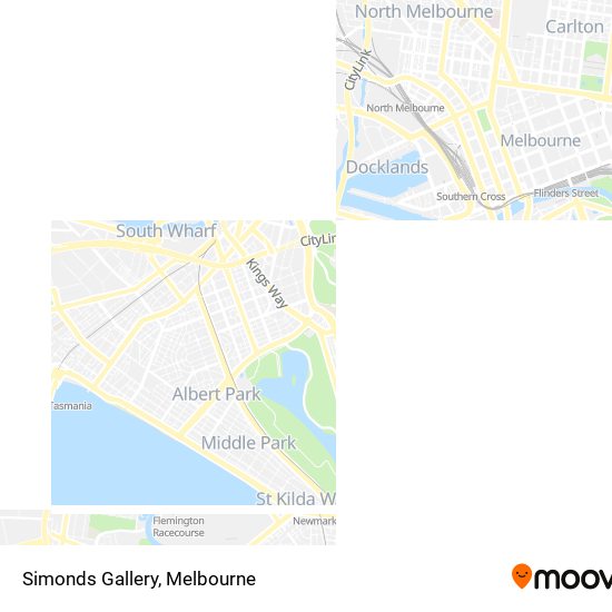 Simonds Gallery map