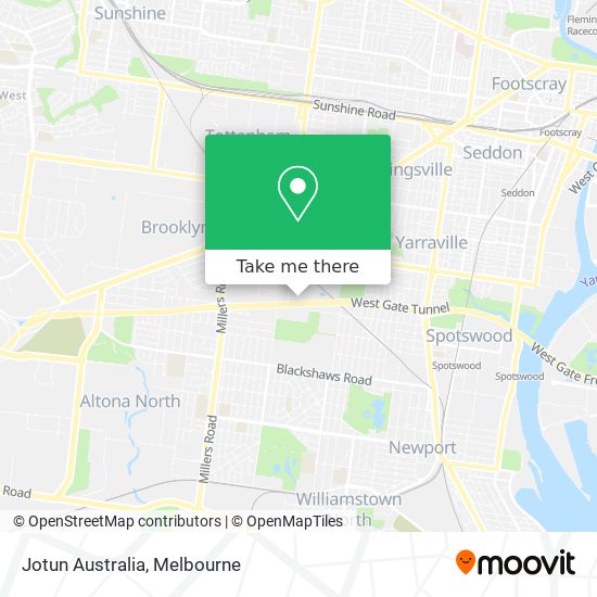 Jotun Australia map