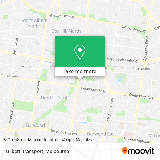 Gilbert Transport map