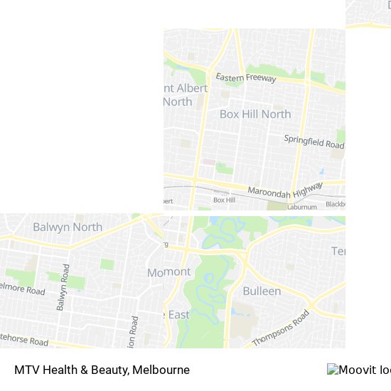 MTV Health & Beauty map