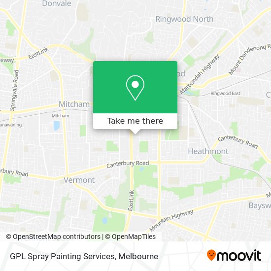 GPL Spray Painting Services map