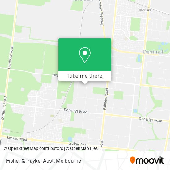 Fisher & Paykel Aust map