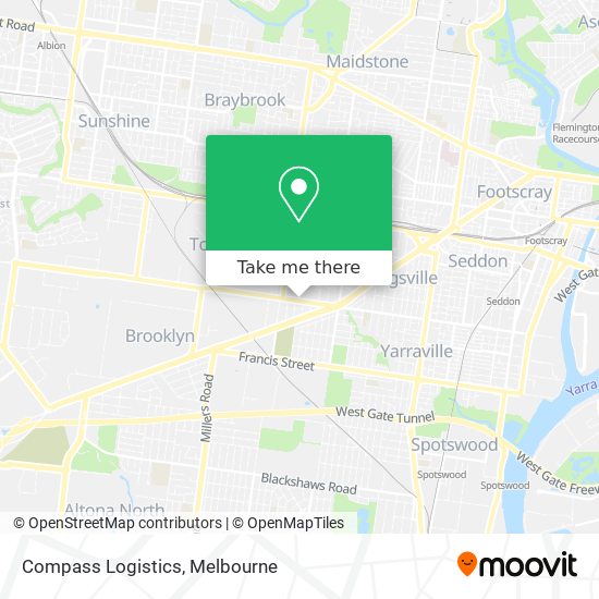 Compass Logistics map