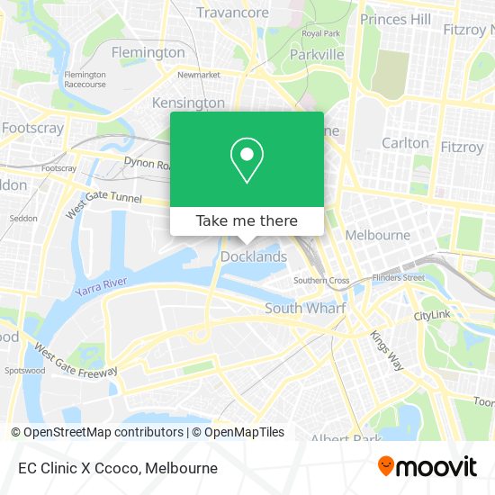 EC Clinic X Ccoco map