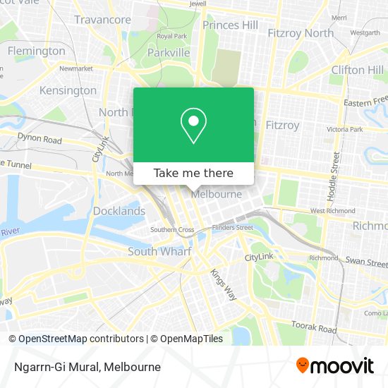 Ngarrn-Gi Mural map