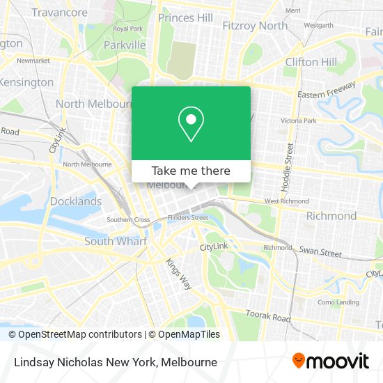 Lindsay Nicholas New York map