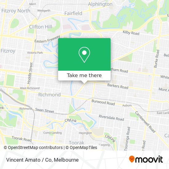 Vincent Amato / Co map