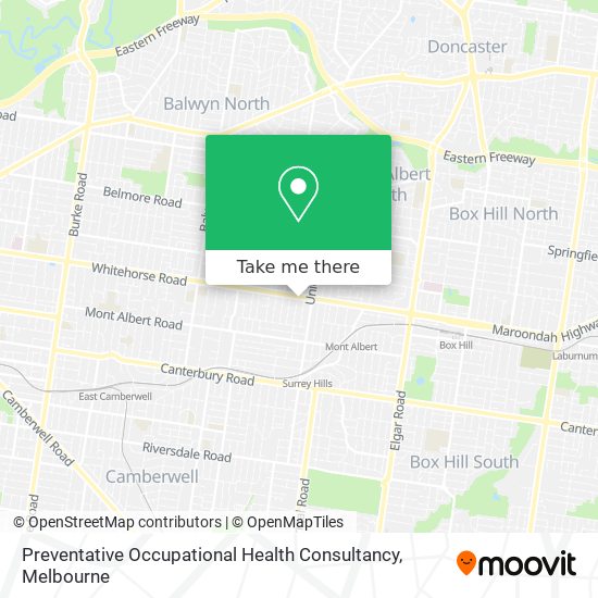 Preventative Occupational Health Consultancy map