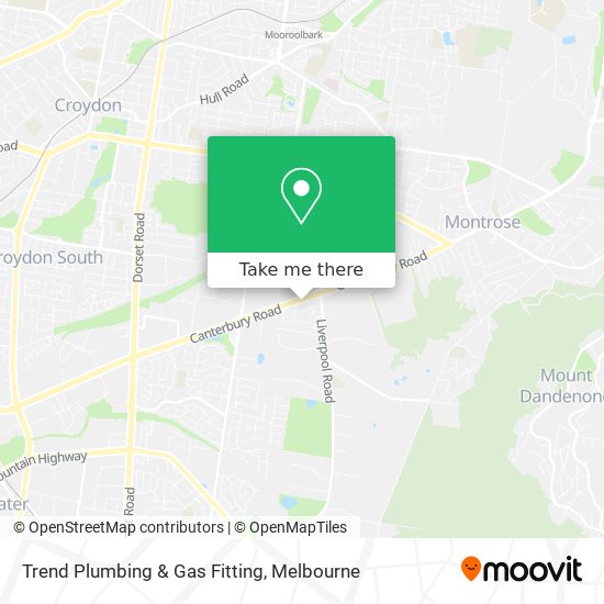 Trend Plumbing & Gas Fitting map