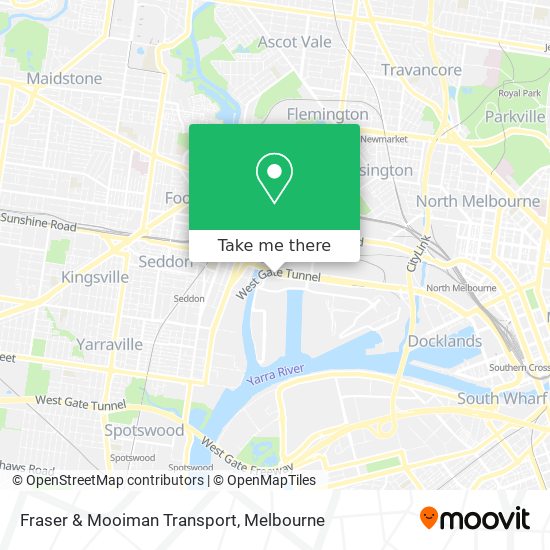 Fraser & Mooiman Transport map
