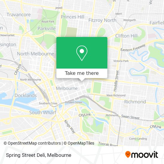 Spring Street Deli map