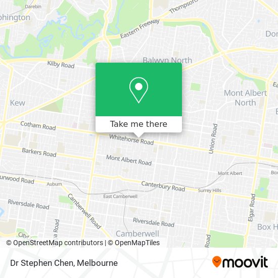 Dr Stephen Chen map