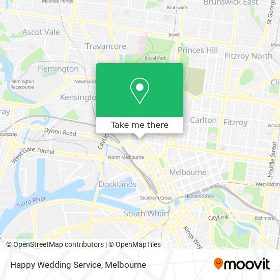 Happy Wedding Service map