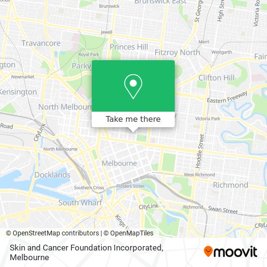 Skin and Cancer Foundation Incorporated map
