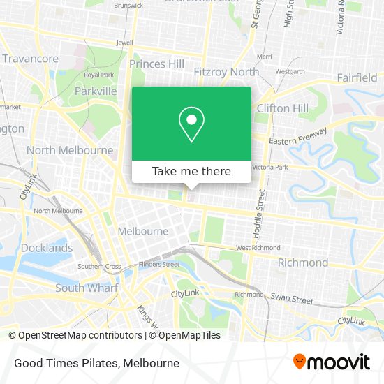 Good Times Pilates map