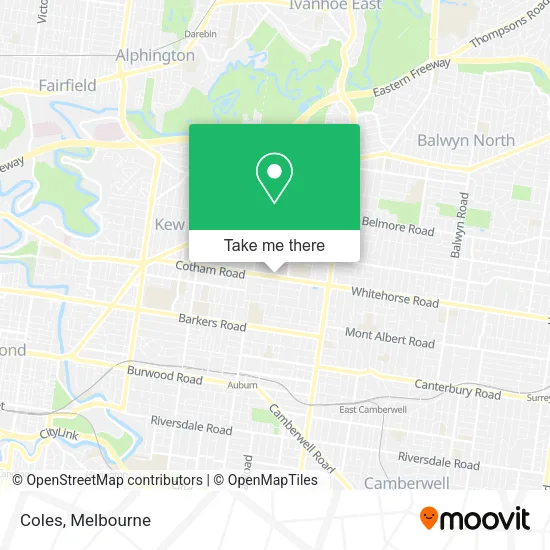 Coles map