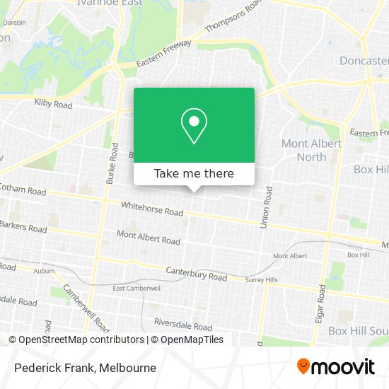 Pederick Frank map