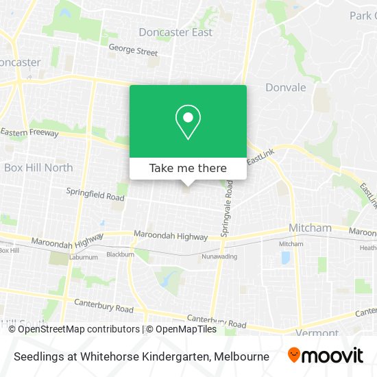 Seedlings at Whitehorse Kindergarten map