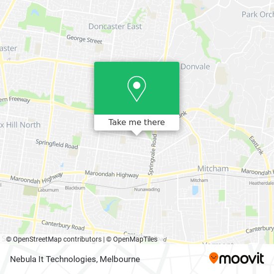 Nebula It Technologies map