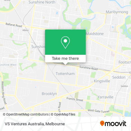 VS Ventures Australia map