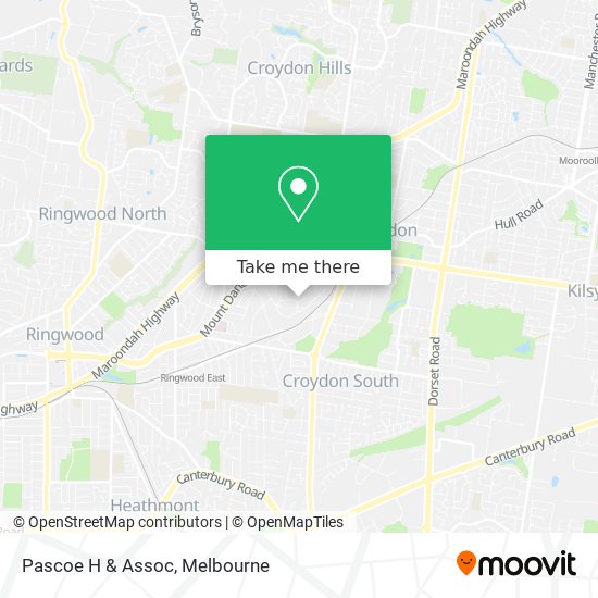 Pascoe H & Assoc map
