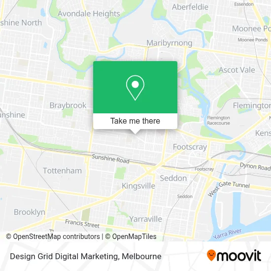 Mapa Design Grid Digital Marketing