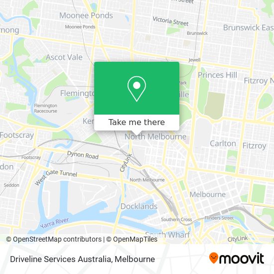 Driveline Services Australia map