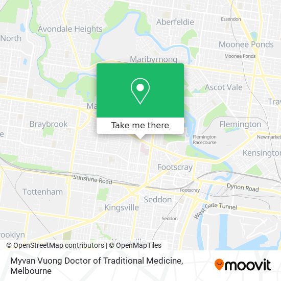 Myvan Vuong Doctor of Traditional Medicine map