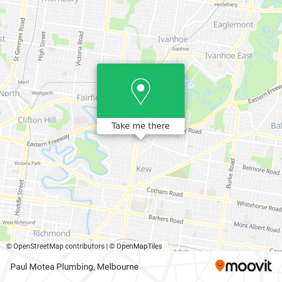 Paul Motea Plumbing map
