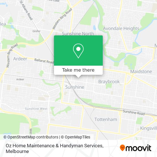 Mapa Oz Home Maintenance & Handyman Services
