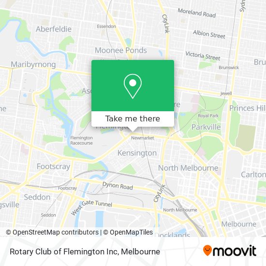 Rotary Club of Flemington Inc map