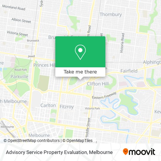 Advisory Service Property Evaluation map