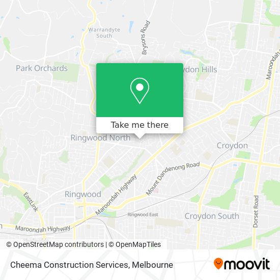 Cheema Construction Services map