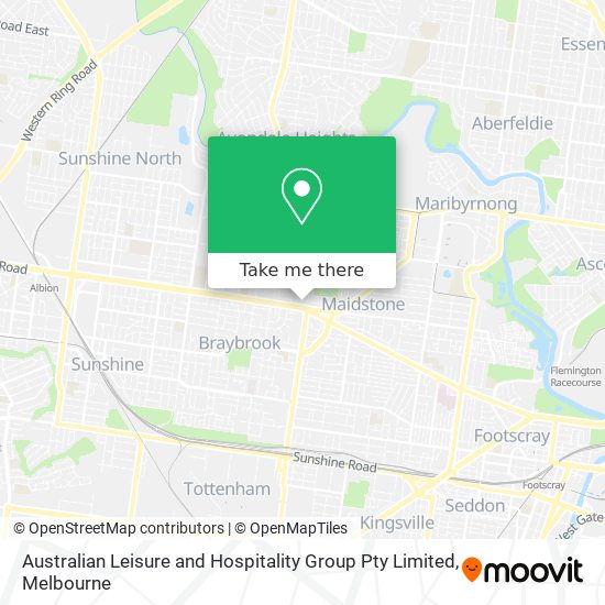 Australian Leisure and Hospitality Group Pty Limited map