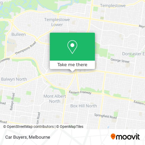 Car Buyers map