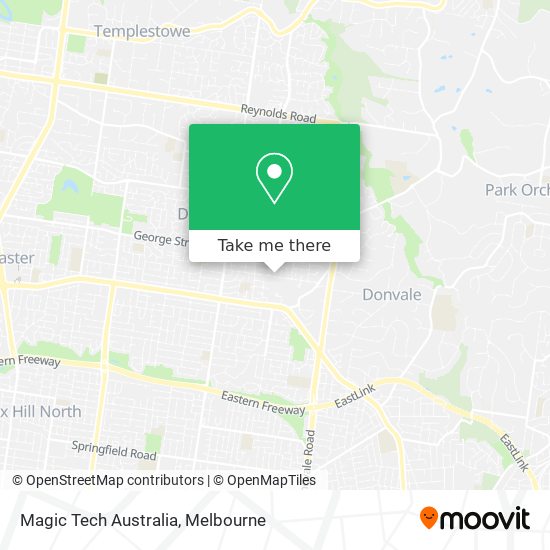 Magic Tech Australia map