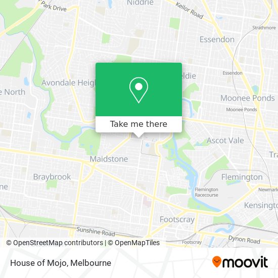House of Mojo map