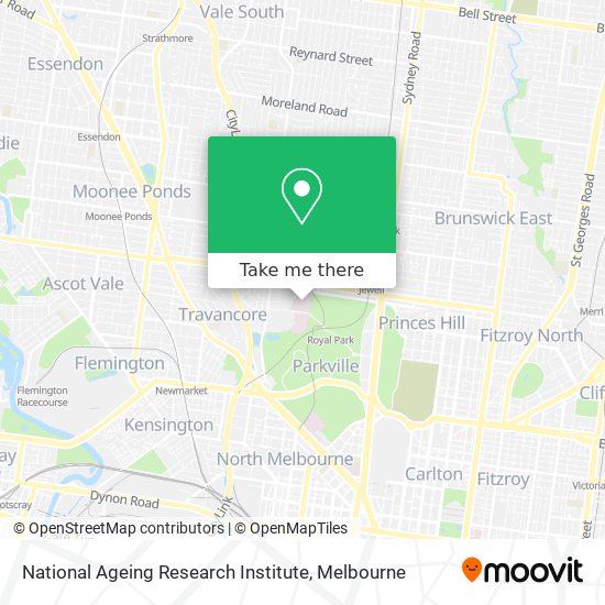 Mapa National Ageing Research Institute