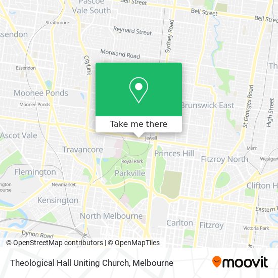 Theological Hall Uniting Church map