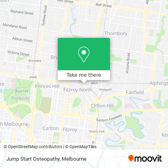 Jump Start Osteopathy map