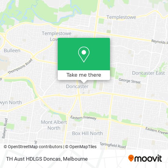 Mapa TH Aust HDLGS Doncas
