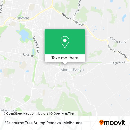 Melbourne Tree Stump Removal map