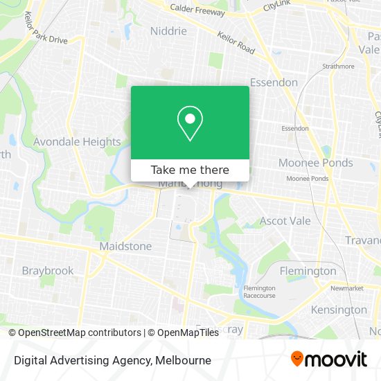 Digital Advertising Agency map