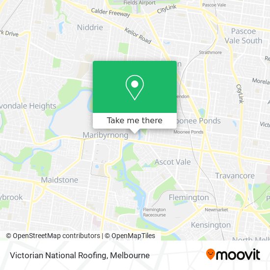 Victorian National Roofing map