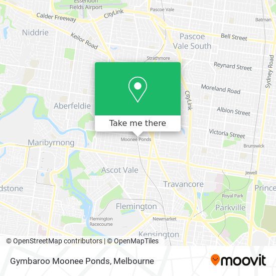 Mapa Gymbaroo Moonee Ponds