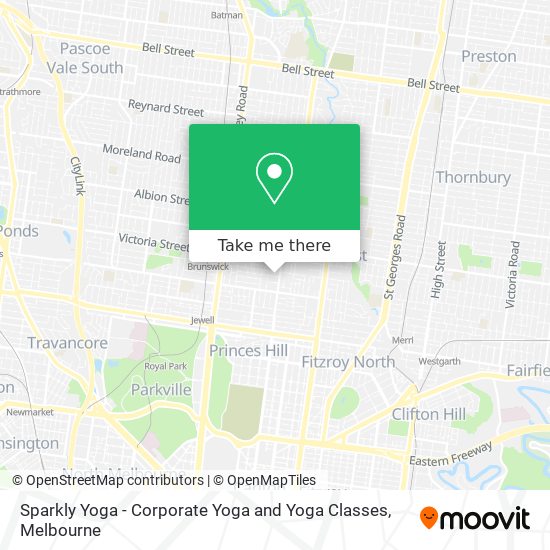 Mapa Sparkly Yoga - Corporate Yoga and Yoga Classes