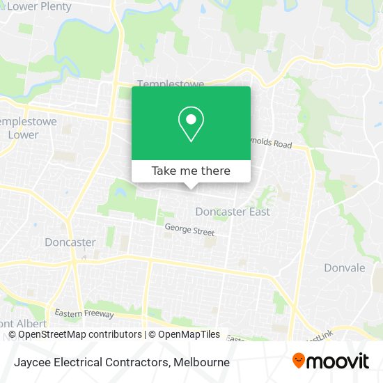 Jaycee Electrical Contractors map