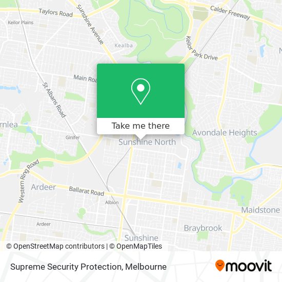 Supreme Security Protection map
